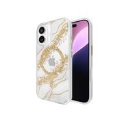 Case-mate Coque iPhone 16 Plus Design Karat – Compatible MagSafe, dorée, protection 3,6 m