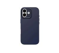 Coque Compatible MagSafe pour iPhone 17 en Silicone Antimicrobienne Bleu marine