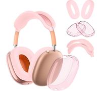 Coque Compatible pour AirPods Max Earpads, Earcup Cover Protector, Housse de Protection en Silicone pour écouteurs AirPod Max Earpads - Rose