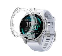 Coque Compatible pour Garmin Fenix 8 43mm - Protection Rigide étui Transparent écran Verre trempé Montre connectée Phonillico®