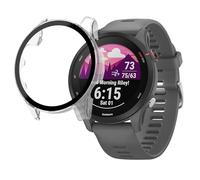 Coque Compatible pour Garmin Forerunner 255/255 Music - Protection Rigide étui Transparent écran Verre trempé Montre connectée Phonillico®