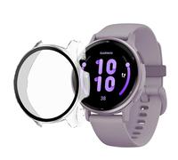 Coque Compatible pour Garmin Vivoactive 5 - Protection Rigide étui Transparent écran Verre trempé Montre connectée Phonillico®