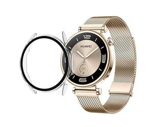 Coque Compatible pour Huawei Watch GT 4 41mm - Protection Rigide étui Transparent écran Verre trempé Montre connectée Phonillico®