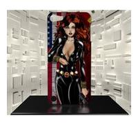 Coque compatible pour Ipod TOUCH 7 LA VEUVE NOIRE BLACK WIDOW AVENGERS COMICS 02 G