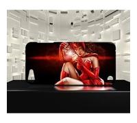 Coque compatible pour Ipod TOUCH 7 SORCIERE ROUGE SCARLET WITCH AVENGERS COMICS 01 G