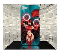 Coque compatible pour Ipod TOUCH 7 SORCIERE ROUGE SCARLET WITCH AVENGERS COMICS 03 G