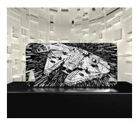 Coque compatible pour Ipod TOUCH 7 Star Wars Faucon Millenium 11 G