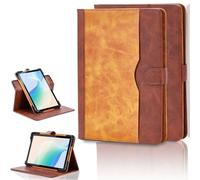 Coque Compatible pour Oukitel Ot8 11-Pouces Tablette Coque Etui Case Rotation à 360 degrés Angles de Vue Multiples Socle en Cuir PU Folio Cover Brun