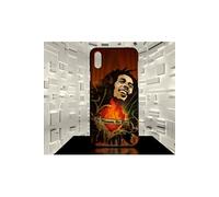 Coque compatible pour Samsung Galaxy A50 Bob Marley 03