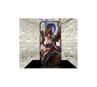 Coque compatible pour Samsung Galaxy A50 LOL League of Legends 090 captain miss fortune