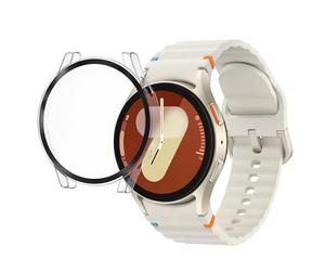 Coque Compatible pour Samsung Galaxy Watch 7 40mm - Protection Rigide étui Transparent écran Verre trempé Montre connectée Phonillico®