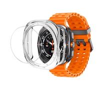 Coque Compatible pour Samsung Galaxy Watch Ultra 47mm - Protection Rigide étui Transparent écran Verre trempé Montre connectée Phonillico®