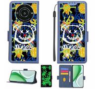 Coque Compatible pour Sharp Leitz Phone 2 5g Td-Lte Jp Lp-02 Coque Étui Housse Case Support [Avec film protecteur HD d'une dureté de 9H] [Blocage RFID][Paillettes dorées + brillantes] LPT-TYX