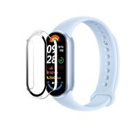 Coque Compatible pour Xiaomi Smart Band 9 - Protection Rigide étui Transparent écran Verre trempé Montre connectée Phonillico®