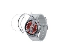 Coque compatible Samsung Galaxy Watch 6 Classic 43mm - Protection rigide étui transparent écran verre trempé Phonillico® G