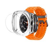 Coque compatible Samsung Galaxy Watch Ultra 47mm - Protection rigide étui transparent écran verre trempé Phonillico®