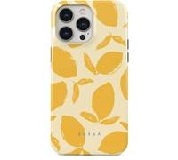 Coque Complatible MagSafe pour iPhone 14 Pro Max Tough compatible Qi/Qi2 Burga Jaune Jaune G