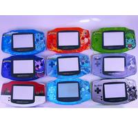 Coque complète IPS pour Pokémon GBA, boîtier de protection pour console GBA Rouge
