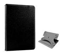 Coque Cool Ebook/Tablette 8 Pouces Lisse Noire rotative