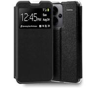 Coque Cool Flip Cover pour Xiaomi Redmi Note 13 Pro Plus 5G Uni Noir