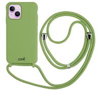 Coque Cool pour iPhone 14 Cordon Lisse Pistache