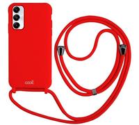 Coque Cool pour Samsung A057 Galaxy A05s Cordon uni Rouge
