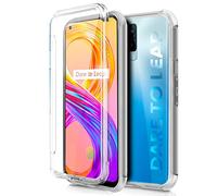 Coque Cool Silicone 3D pour Realme 8/8 Pro (Transparente Avant + arrière)