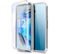 Coque Cool Silicone 3D pour Xiaomi Redmi Note 12 Pro 5G (Transparent Avant + arrière)