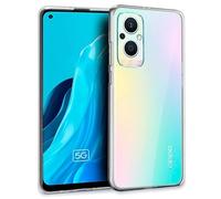 Coque Cool Silicone pour Oppo Reno 8 Lite 5G (Transparent)