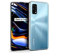 Coque Cool Silicone pour Realme 7 Pro Transparent
