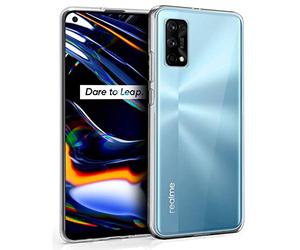 Coque Cool Silicone pour Realme 7 Pro Transparent