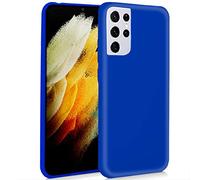 Coque Cool Silicone pour Samsung G998 Galaxy S21 Ultra (Bleu)