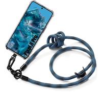 Coque Cordon Pour Google Pixel 8 Pro, Protection Antichoc Renforcée Avec Cordon Détachable Bleu - E.F.Connection