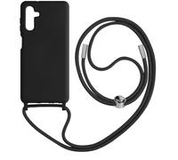 Coque Cordon pour Samsung Galaxy A14 5G et 4G Lanière Tour du Cou 80cm Noir