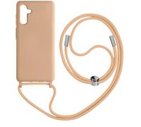 Coque Cordon pour Samsung Galaxy A54 5G Lanière Tour du Cou 80cm Rose Poudré