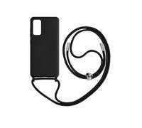 Coque Cordon pour Samsung Galaxy S20 FE Semi-rigide Lanière Tour du Cou 80cm Noir