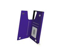 Coque Cordon pour Samsung Galaxy S21 Plus Multifonction avec Lanière violet