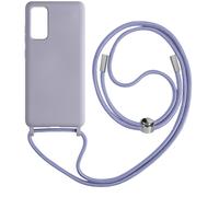 Coque Cordon pour Samsung S20 FE Lanière Tour du Cou 80cm Violet