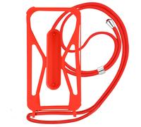 Avizar – Coque pour smartphone universelle – Antichocs – Béquille intégrée – Rouge