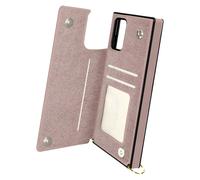 Coque Cordon Samsung Galaxy S20 Multifonction Avec Lanière - Rose Gold