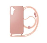 Coque Cordon Semi-Rigide pour Samsung Galaxy A15 Rose clair