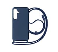 Coque Cordon Semi-Rigide pour Samsung Galaxy S23 FE Bleu nuit