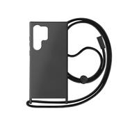 Coque Cordon Semi-Rigide pour Samsung Galaxy S24 Ultra Noir