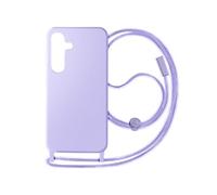 Coque Cordon Semi-Rigide pour Samsung S24 et S25 Violet clair