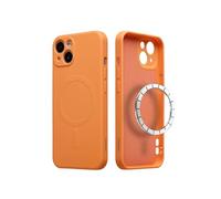 imoshion Coque Couleur avec MagSafe pour Apple iPhone 15 - Orange