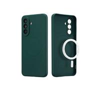 imoshion imoshion Coque Couleur avec MagSafe pour Samsung Galaxy A37 (5G) Vert foncé Vert foncé