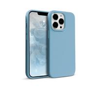 Crong Coque en silicone liquide Color Cover pour iPhone 13 Pro Max (bleu ciel) - 5904310700610