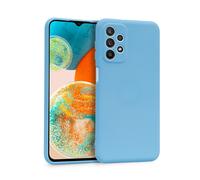 Coque de téléphone - CRONG - Samsung Galaxy A23 5G - Souple - Silicone - Bleu