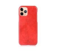 Coque Essential Cover pour iPhone 11 Pro en Cuir Écologique Rouge