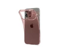 Coque Crystal Flex pour iPhone 13 Pro Max Rose Transparente
